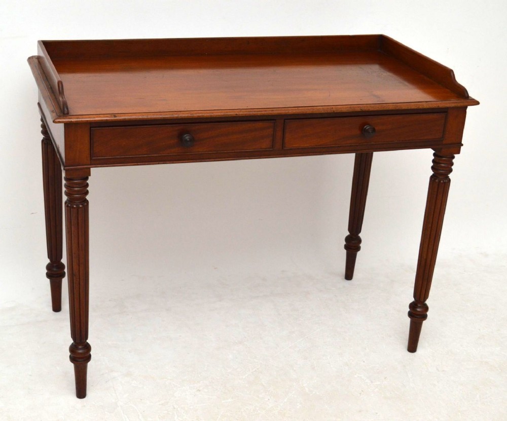 Antique William IV Mahogany Writing Table