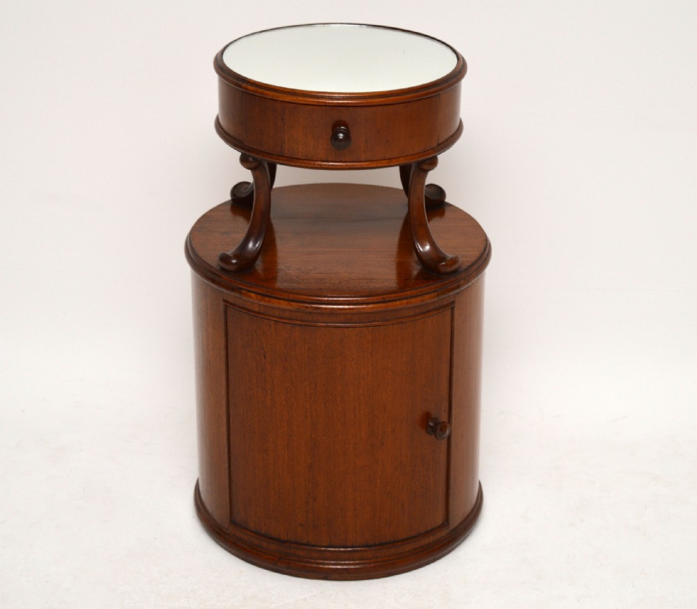 Unusual Antique Biedermeier Pot Cupboard