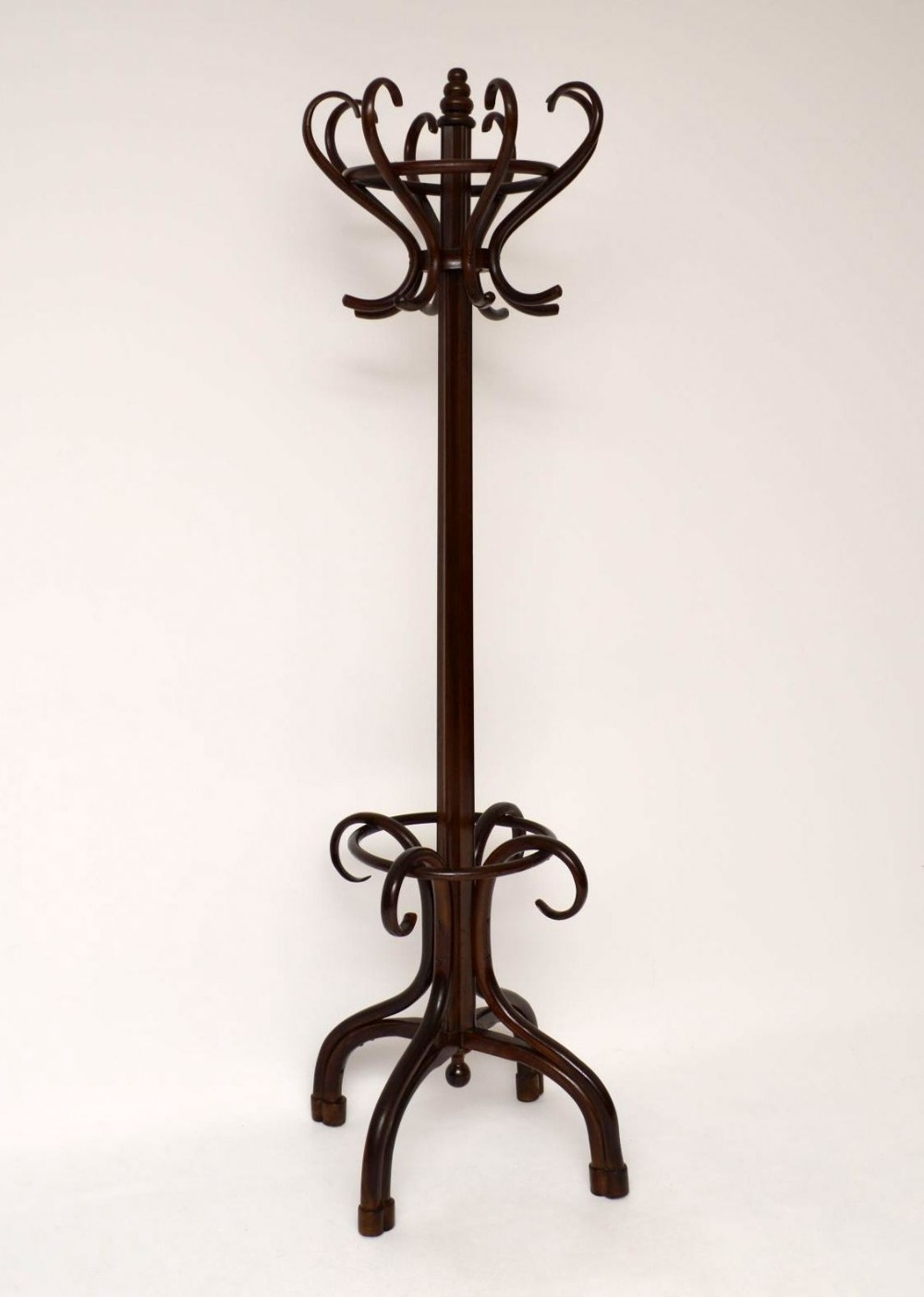 Antique Victorian Revolving Bentwood Hatstand