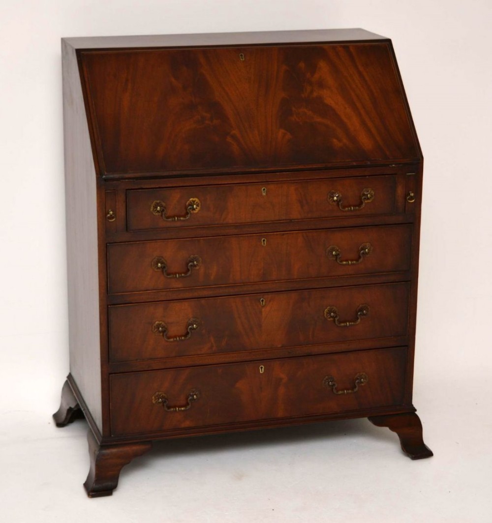 Antique Mahogany Writing Bureau
