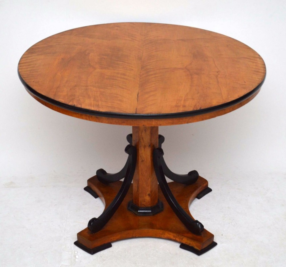 Antique Biedermeier Centre Table or Dining Table