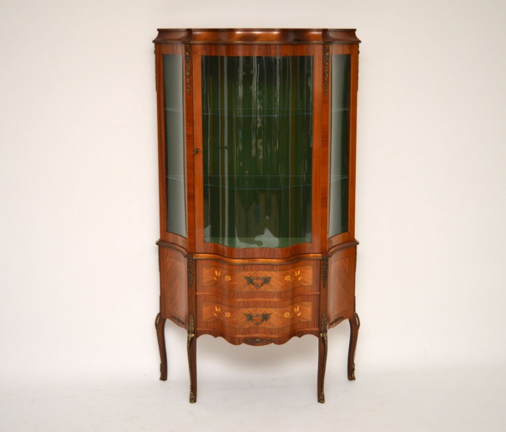 Antique Swedish Display Cabinet Vitrine