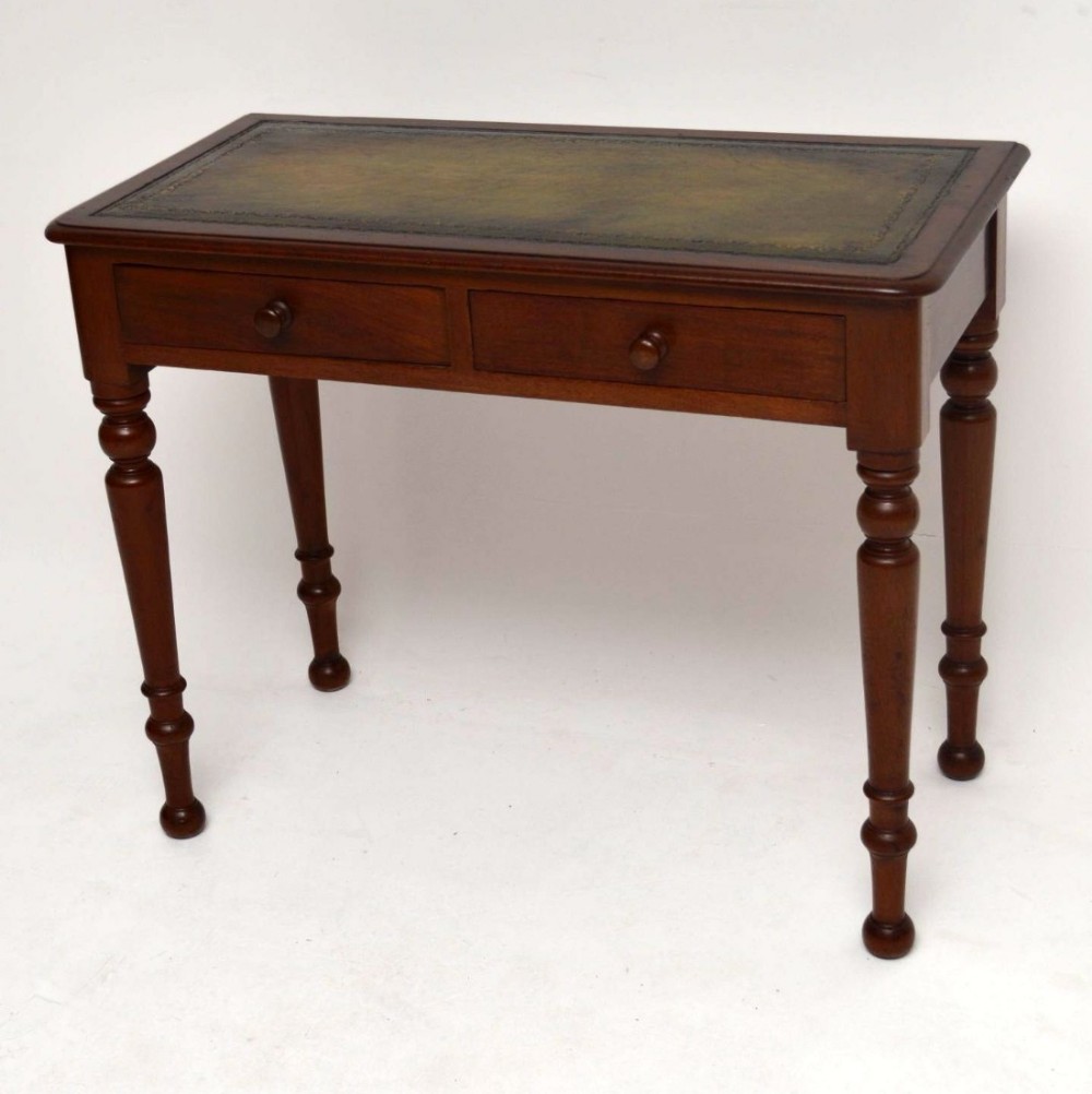 Antique Victorian Mahogany Writing Table