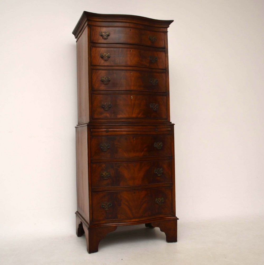 Antique Mahogany Chest on Chest 