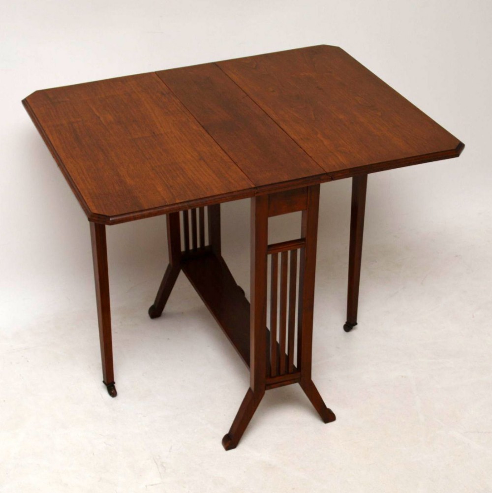 Antique Edwardian Mahogany Sutherland Table 