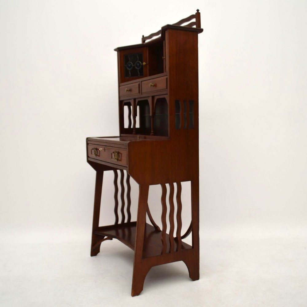 Antique Mahogany Arts & Crafts Writing Bureau – Liberty