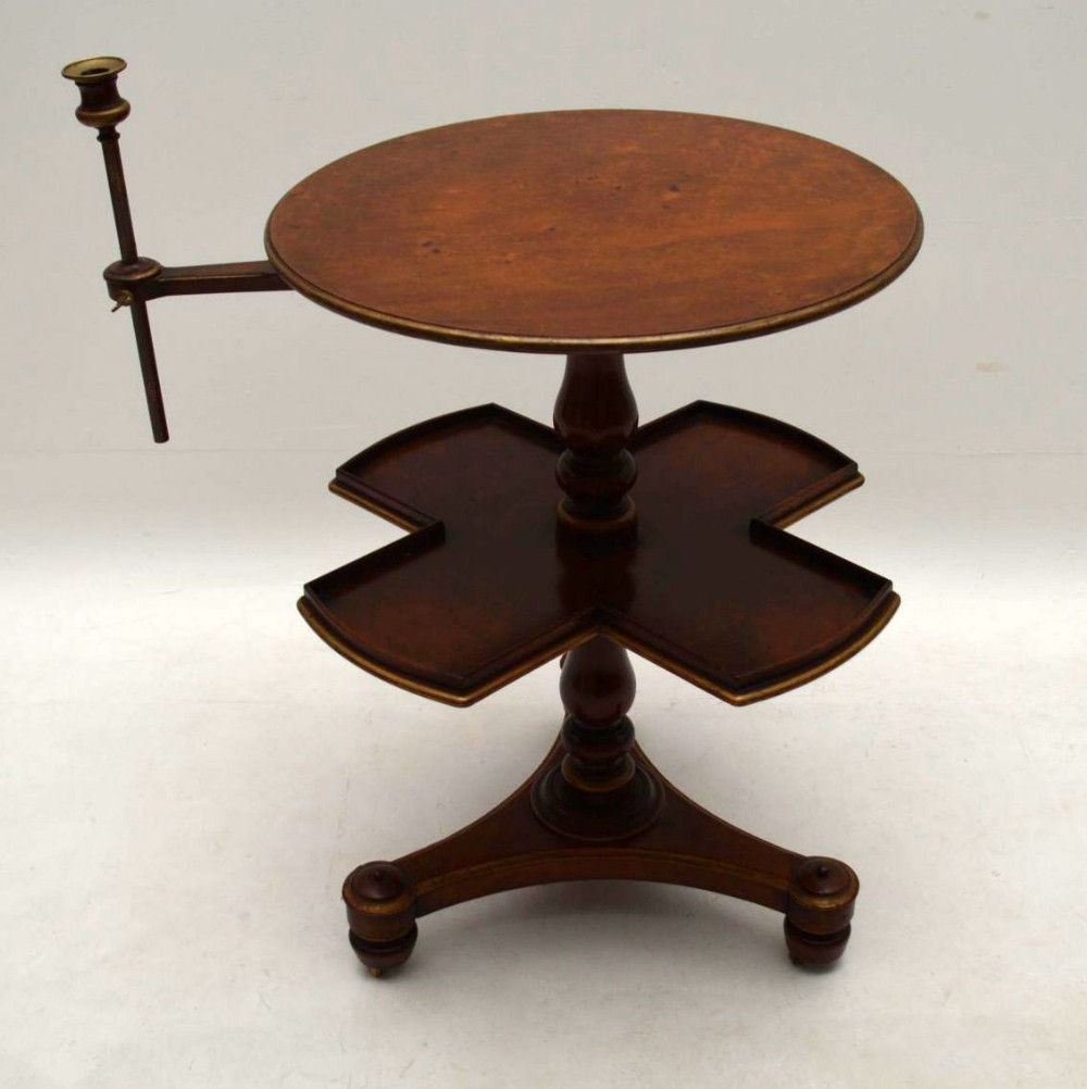 Antique Victorian Walnut Occasional Table