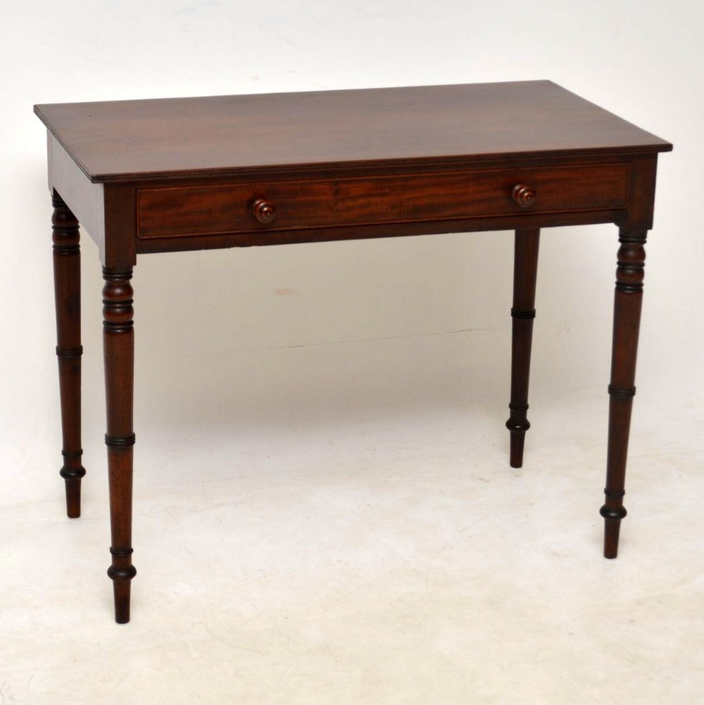 Antique Georgian Period Mahogany Writing Table