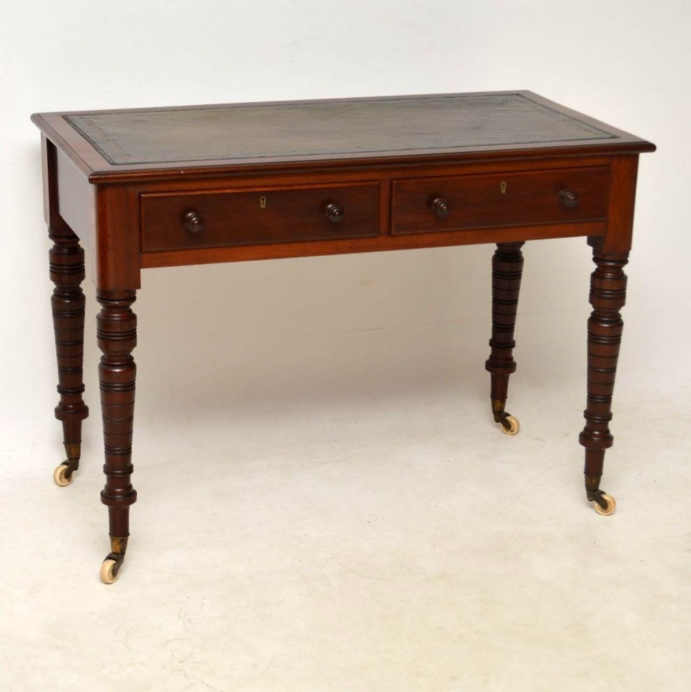 Antique Victorian Mahogany Writing Table