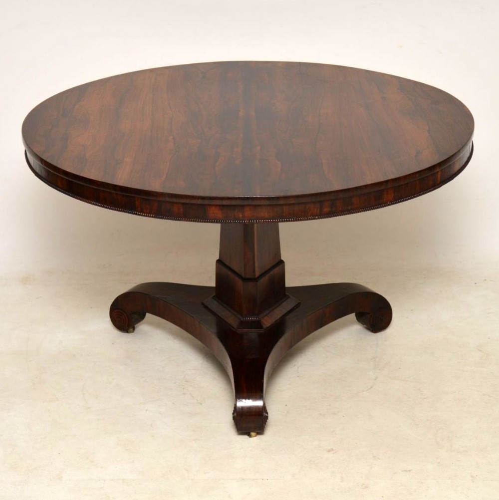 Antique William IV Rosewood Dining Table