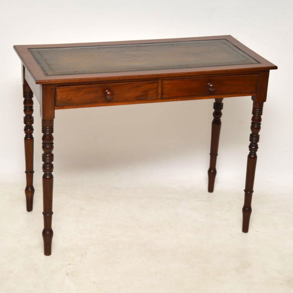 Antique Victorian Mahogany Writing Table
