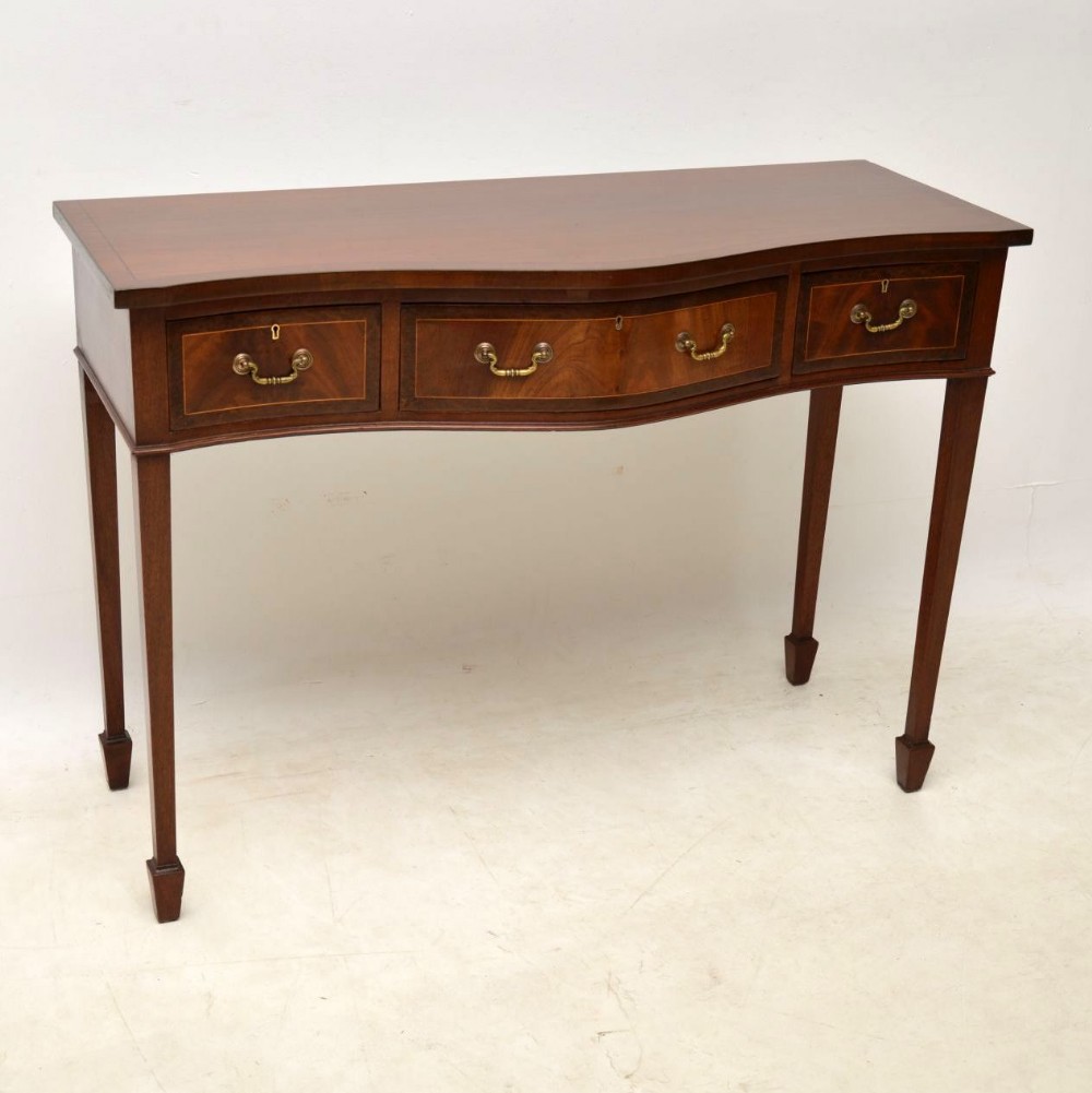 Antique Mahogany Console Table