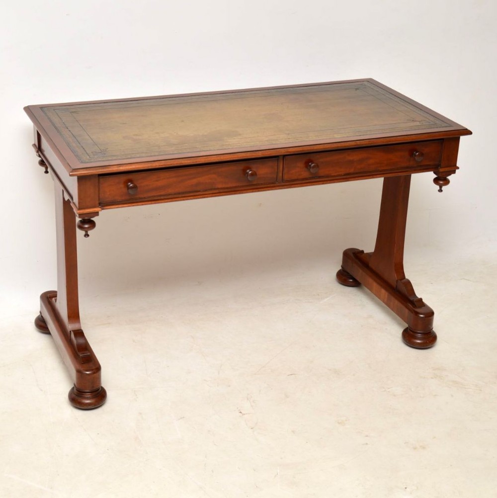  Antique William IV Mahogany Writing Table