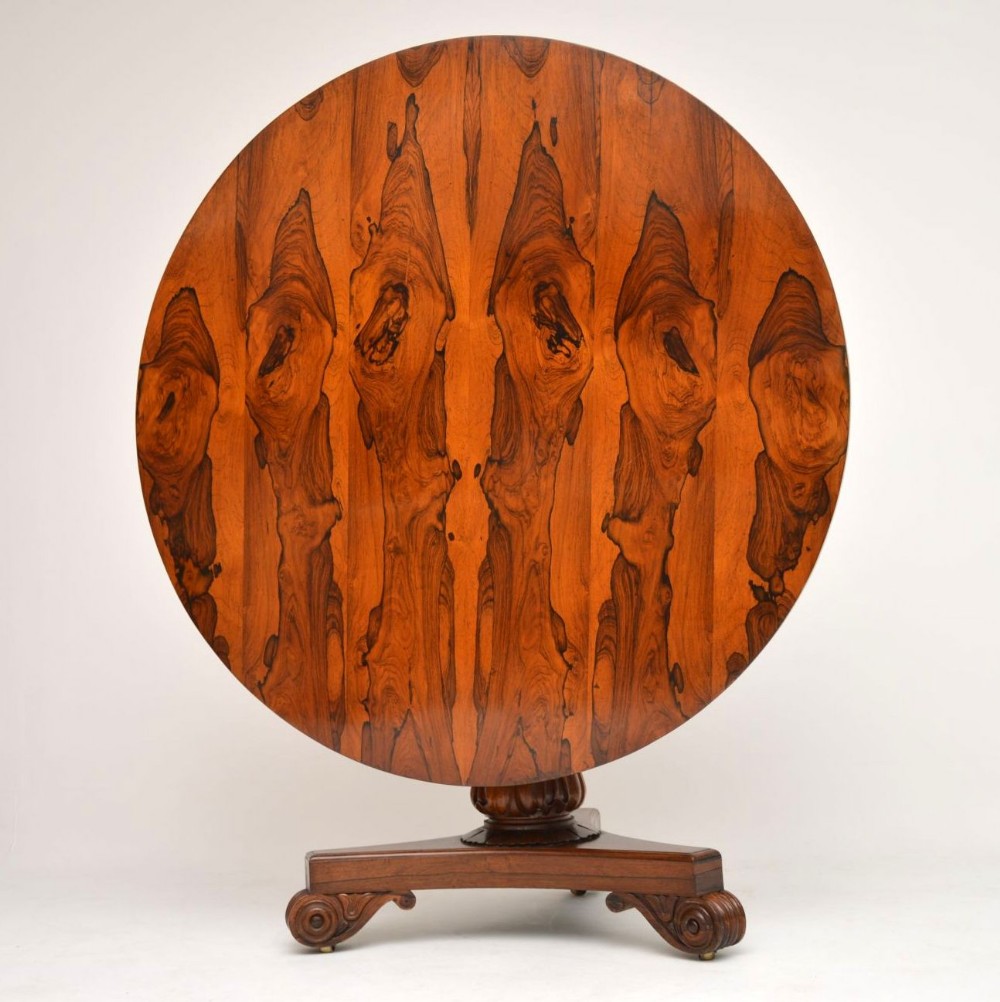  Antique William IV Rosewood Dining Table 