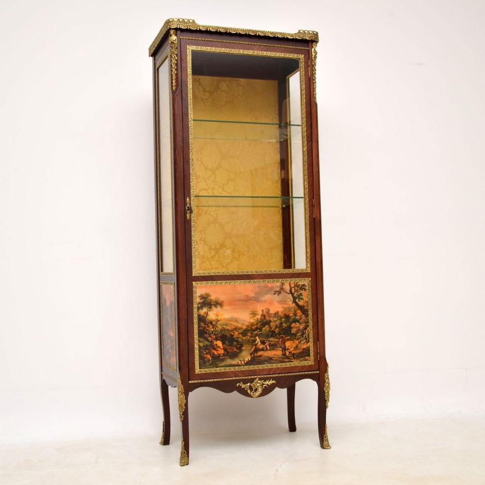 Antique French Ormolu Mounted Display Cabinet