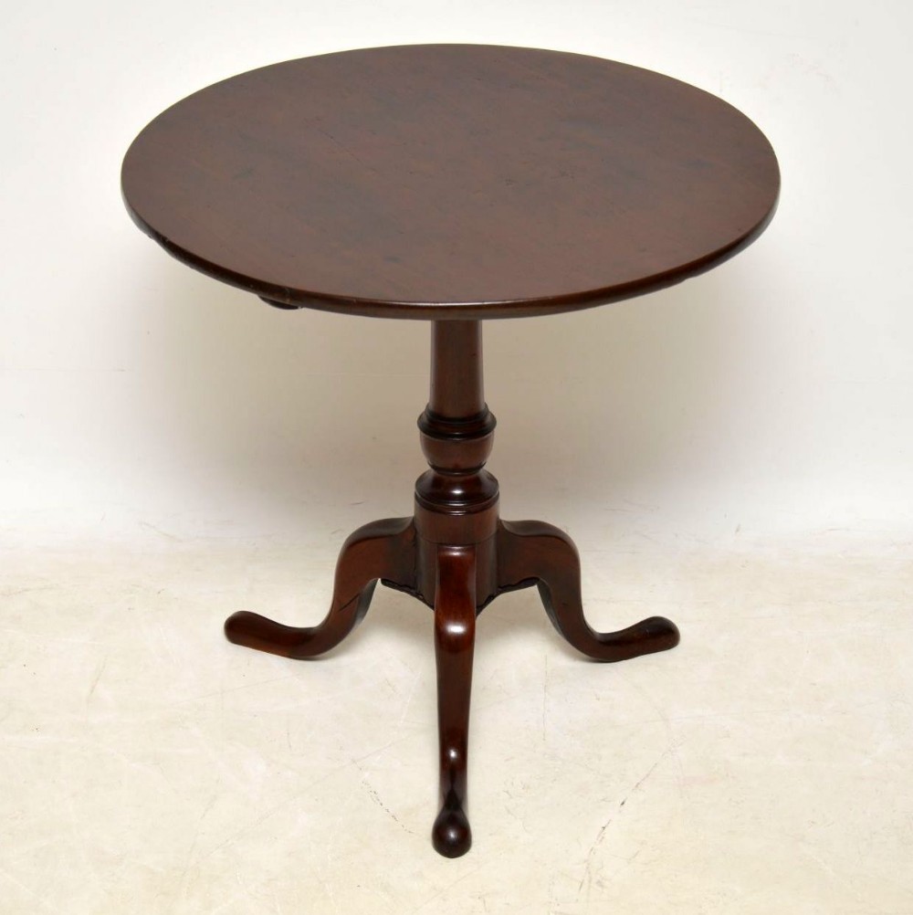 Antique Georgian Mahogany Tripod Table