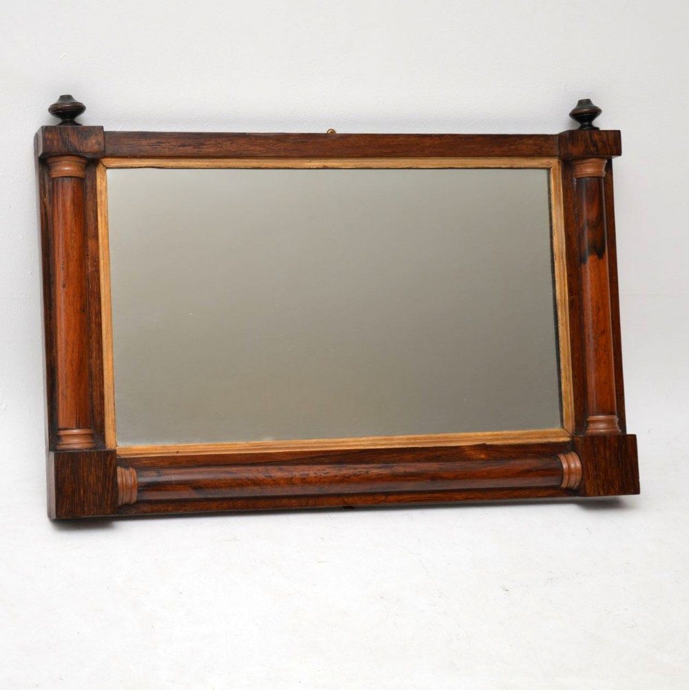 Antique William IV Rosewood Mirror