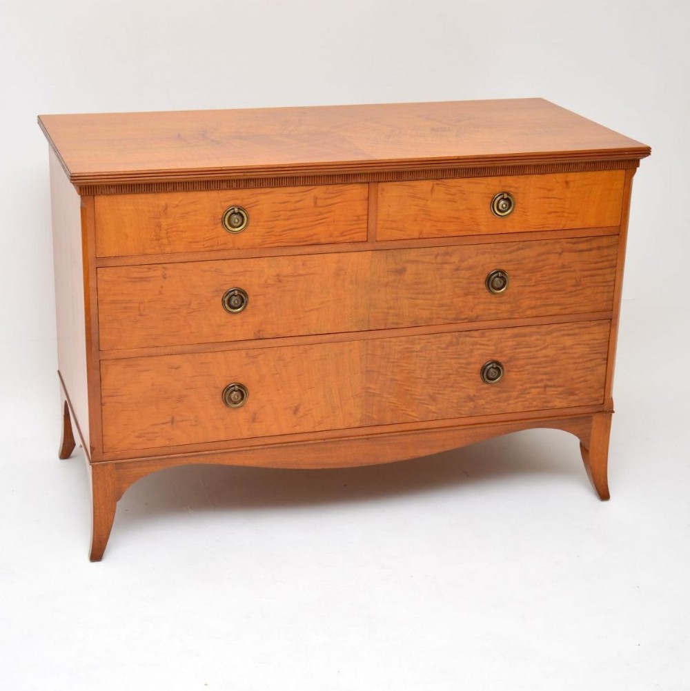 Antique Satinwood Chest of Drawers