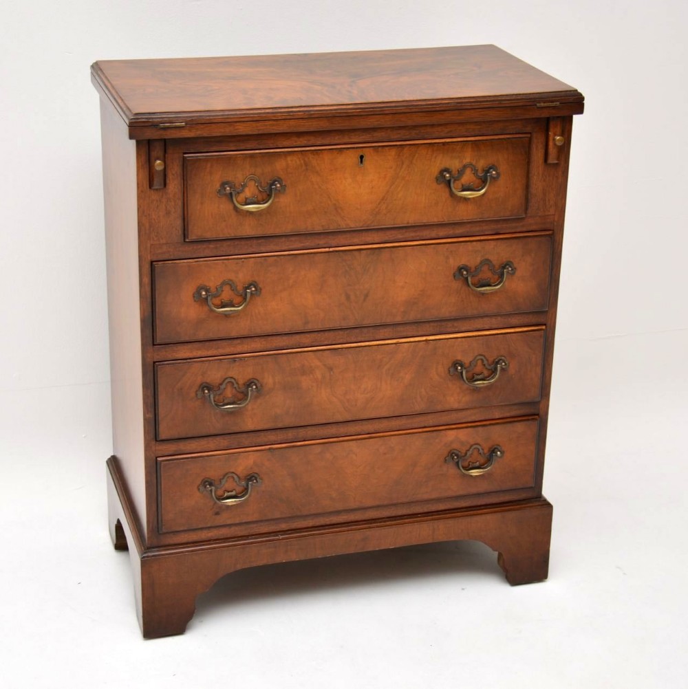 Antique Walnut Bachelors Chest of Drawers