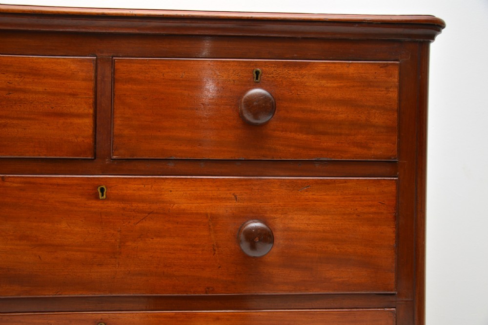 Antique Victorian Mahogany Chest of Drawers View VIII