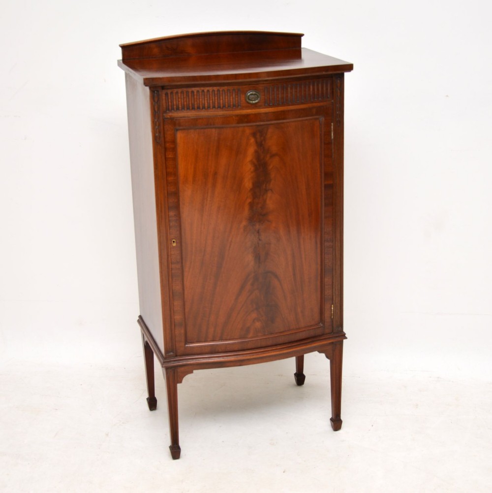 Antique Edwardian Mahogany Cabinet