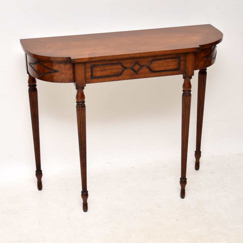 Antique Mahogany Console Table