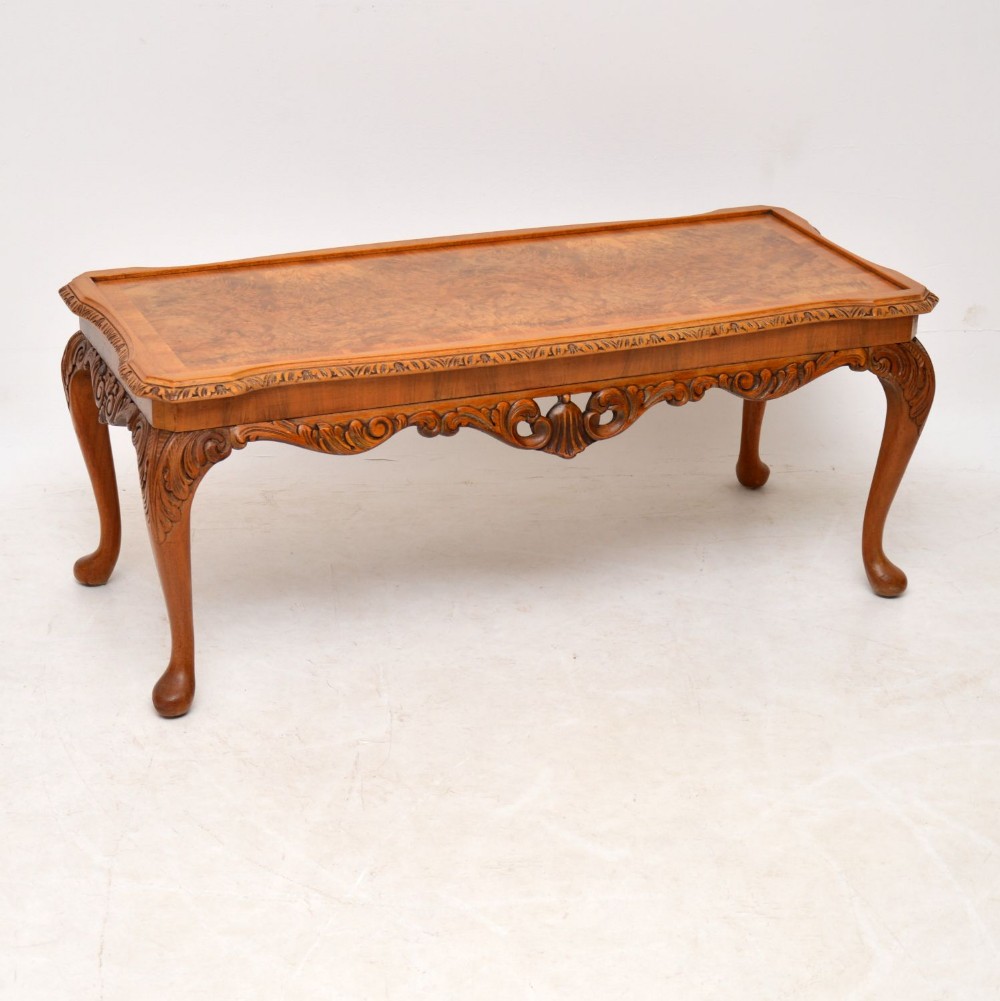 Burr Walnut Coffee Table
