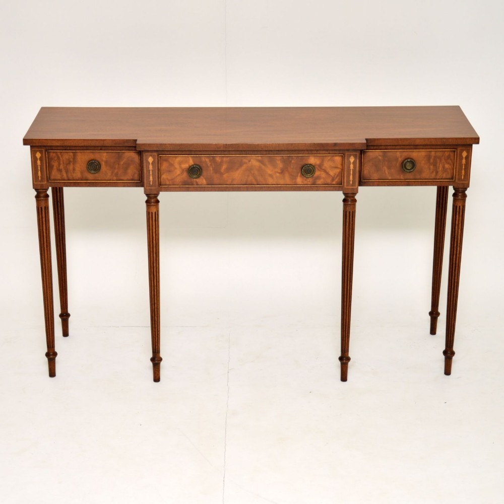 Antique Mahogany Console Table