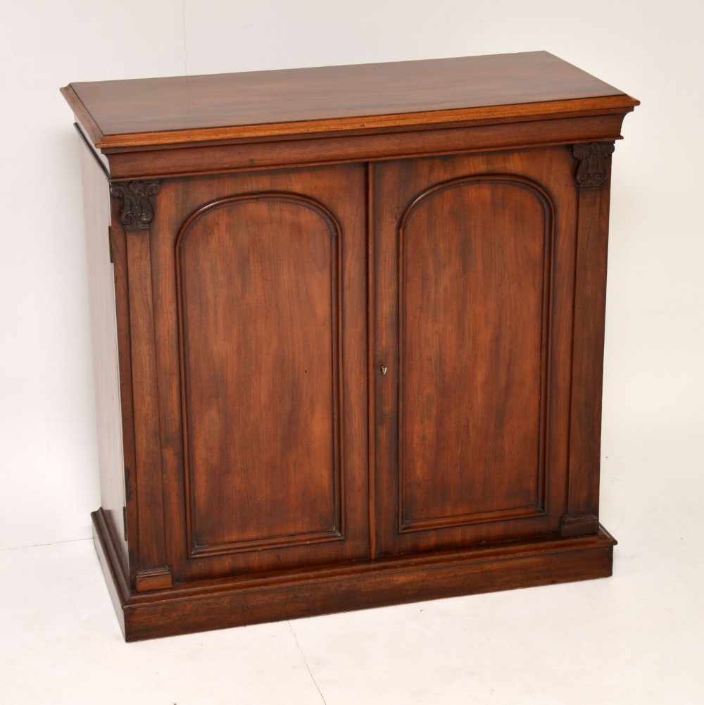 Antique Victorian Mahogany Cabinet Sideboard