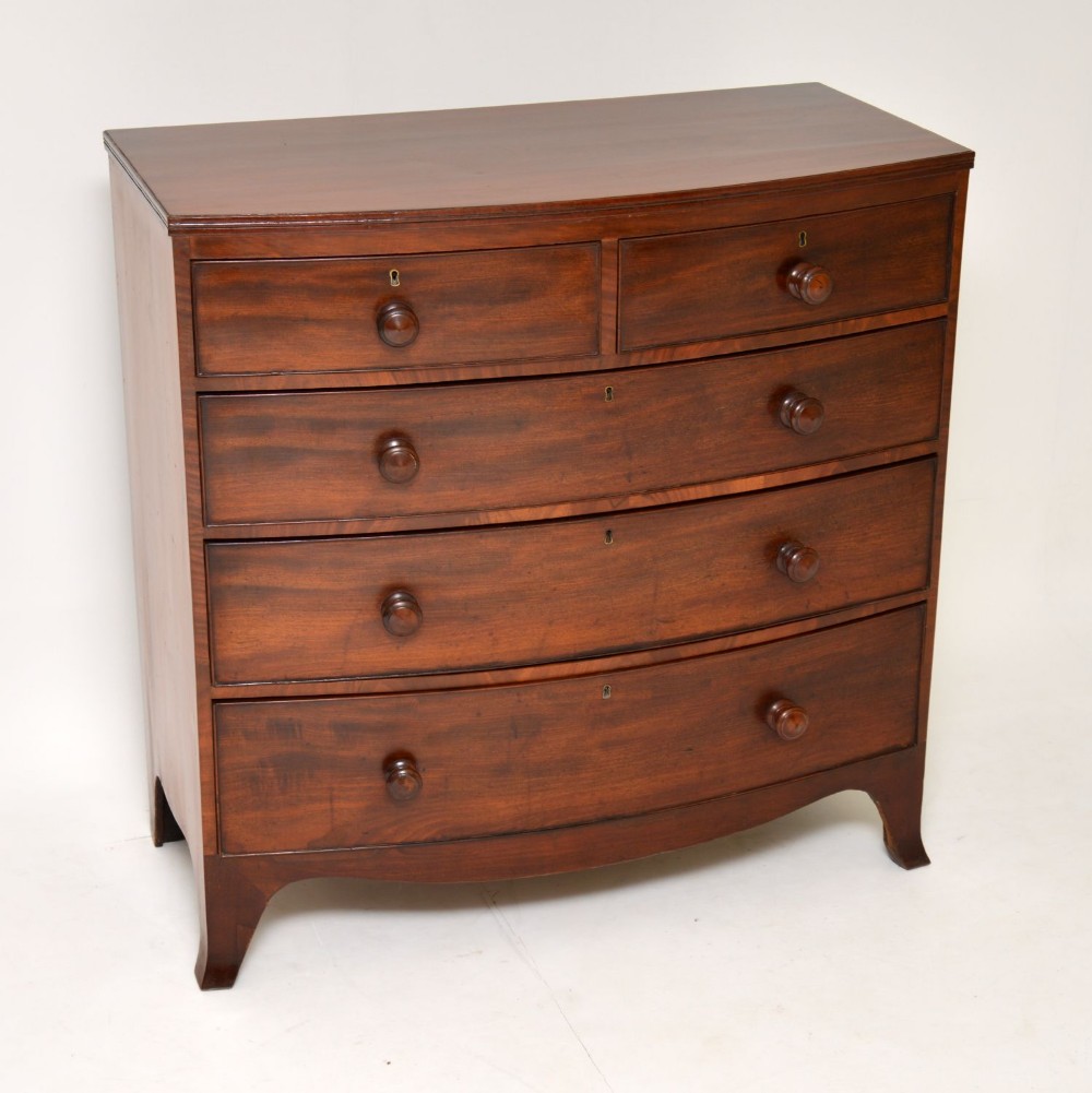 Antique Georgian Mahogany Chest of Drawers