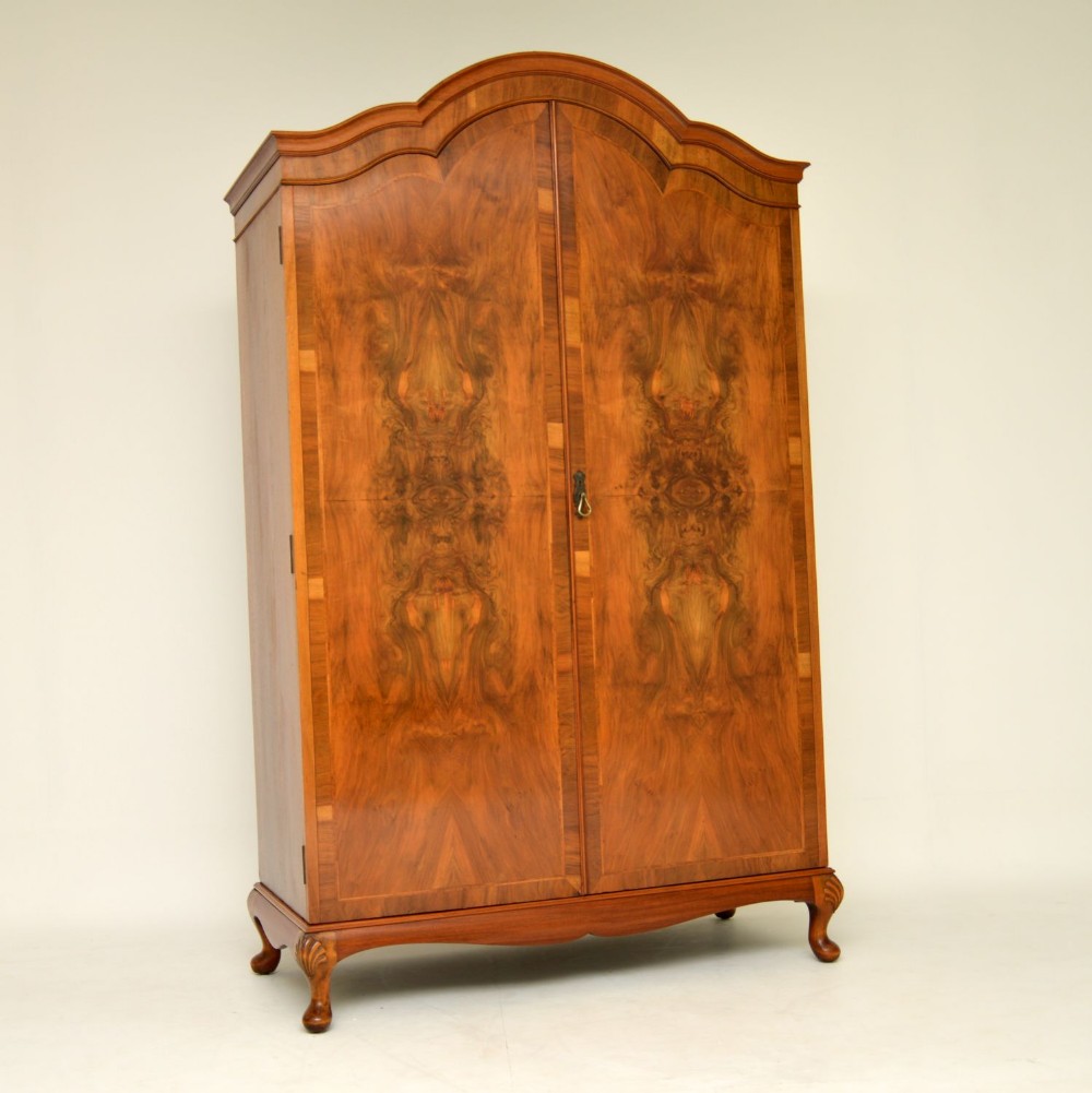 Antique Burr Walnut Wardrobe