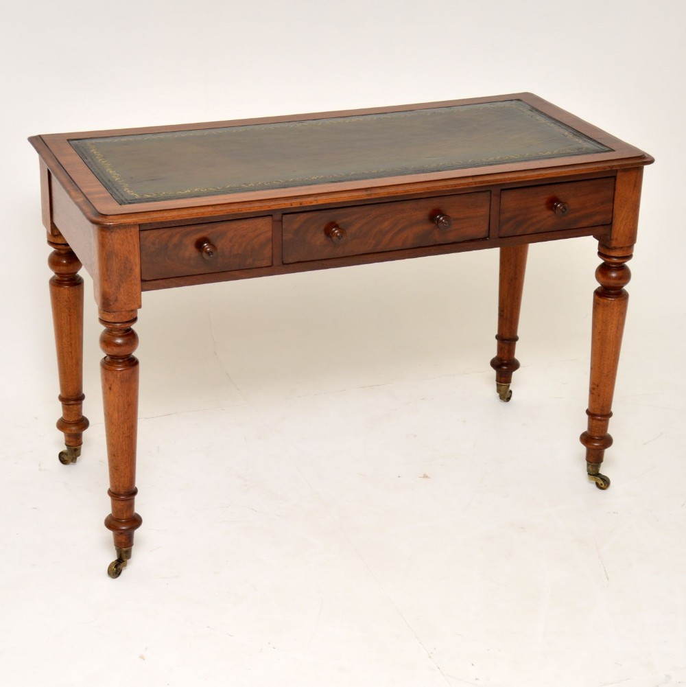 Antique Victorian Mahogany Writing Desk