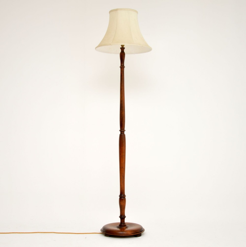 Antique Walnut Lamp Stand