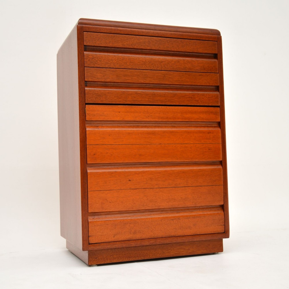 Art Deco Mahogany Side Chest of Drawers by Betty Joel

