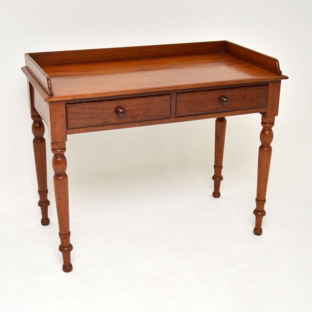 Antique Victorian Mahogany Writing Table