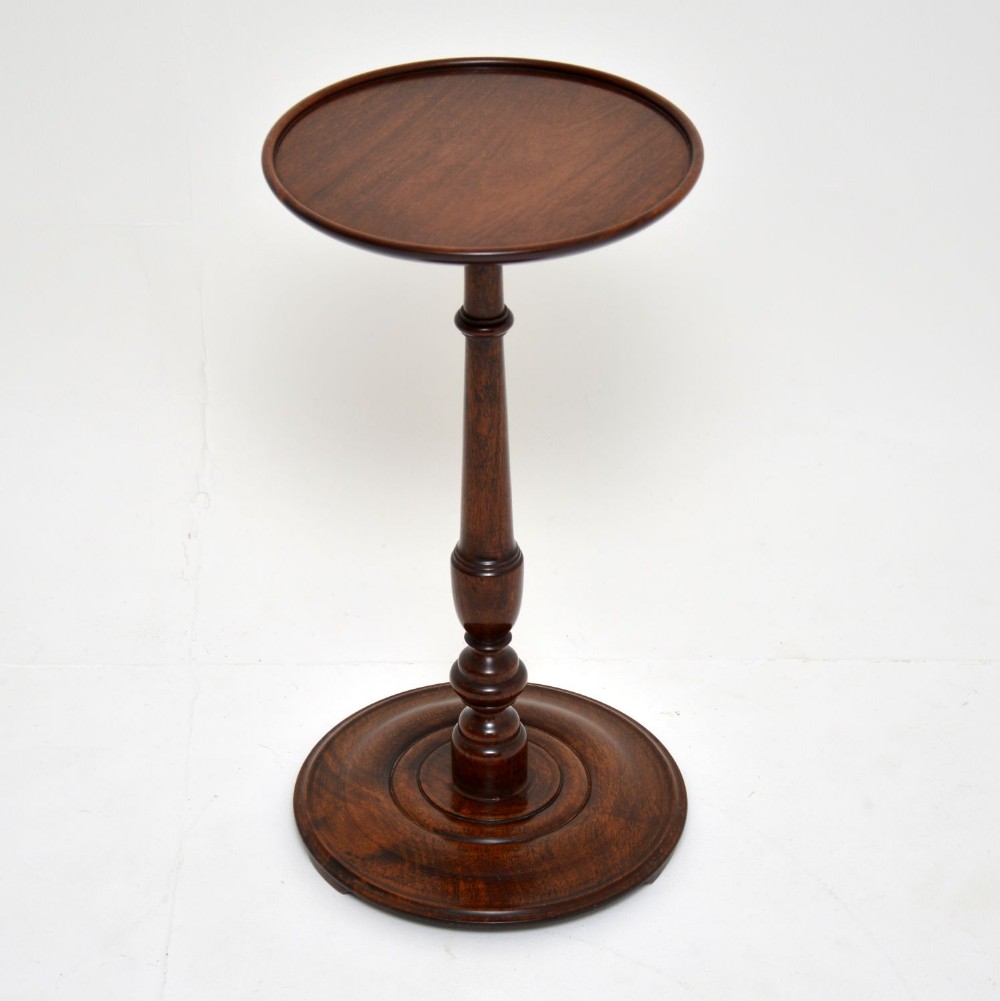 Antique Victorian Mahogany Wine Table
