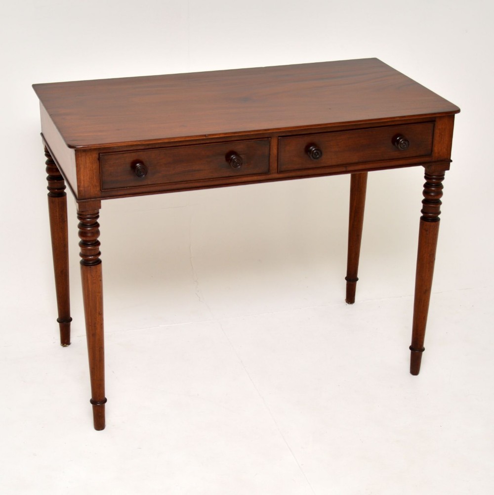 Antique William IV Mahogany Writing Table