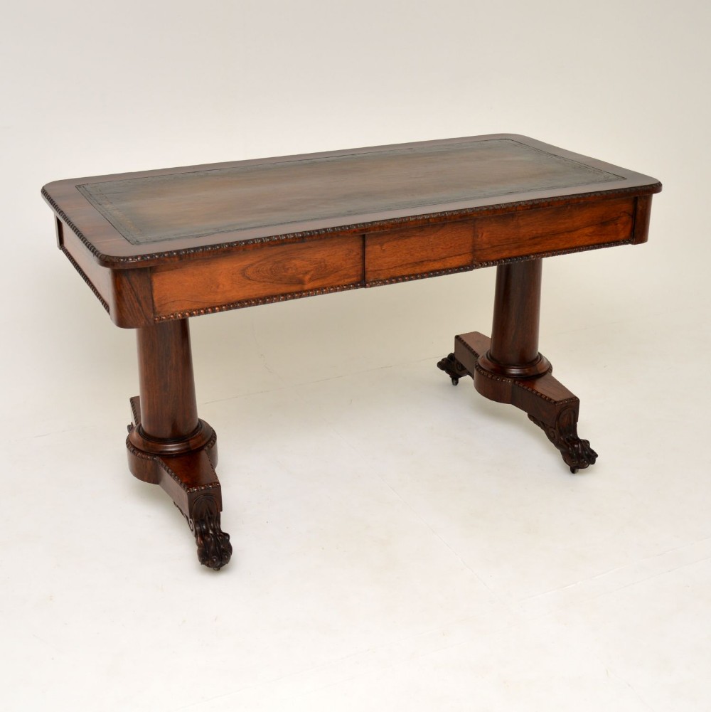 Antique William IV Rosewood Writing Table