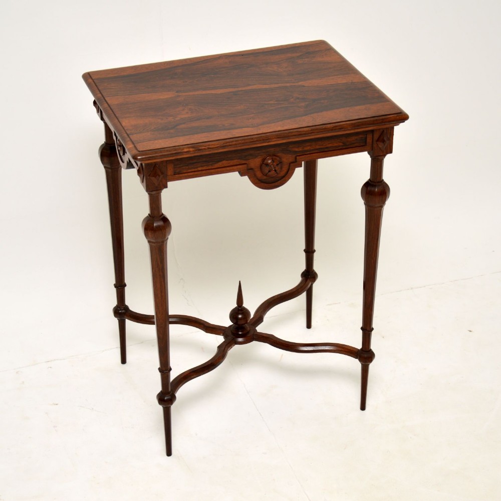 Antique William IV Rosewood Side Table