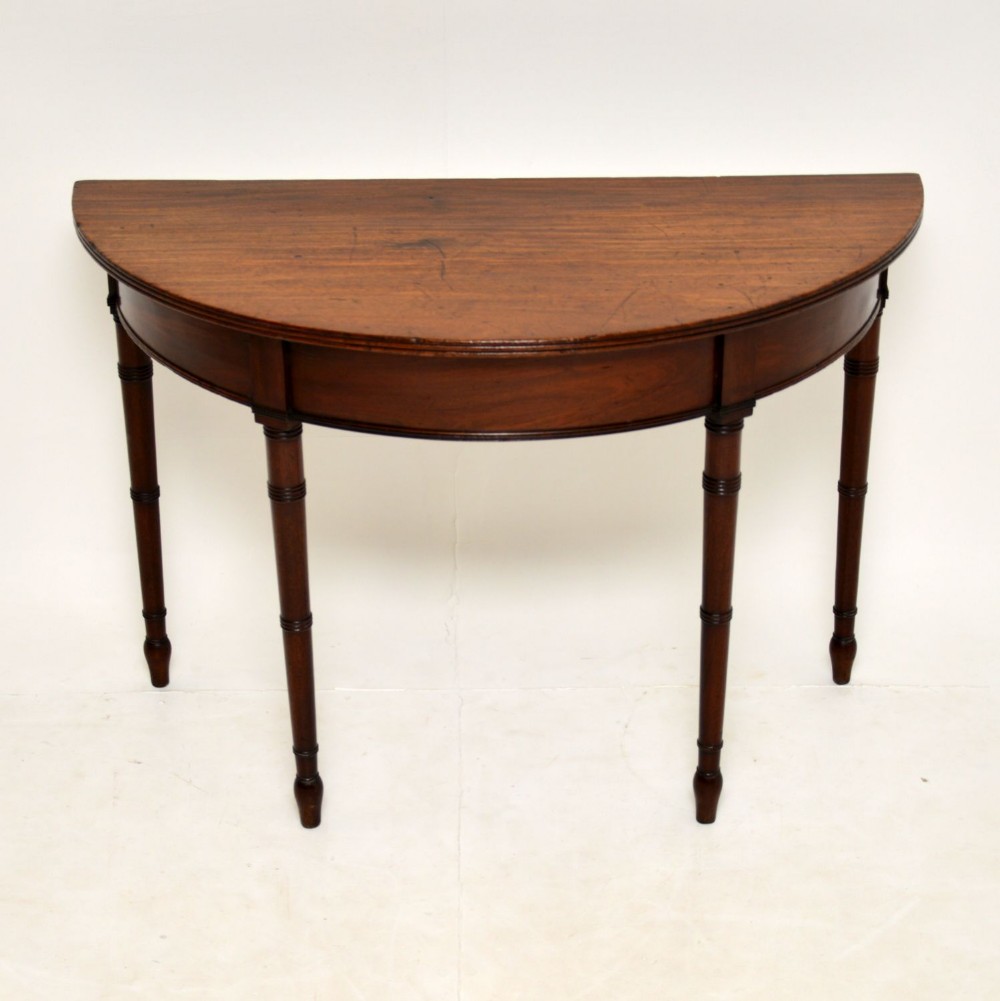 Antique Georgian Mahogany Console Table