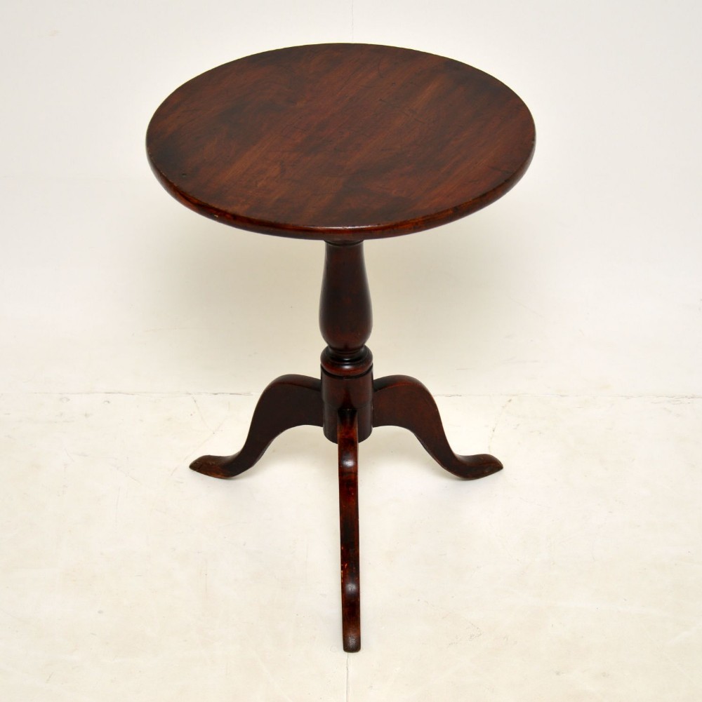 Antique Georgian Mahogany Tripod Table