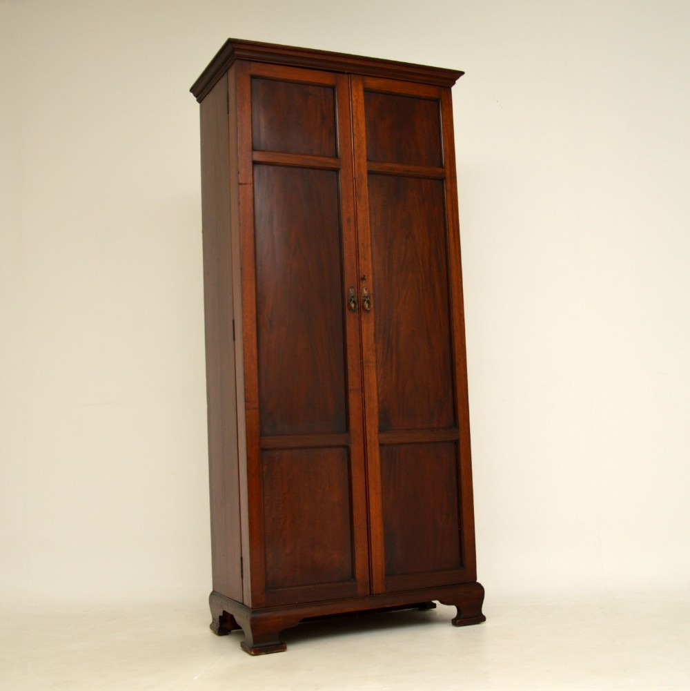 Antique Victorian Mahogany Hall Cupboard