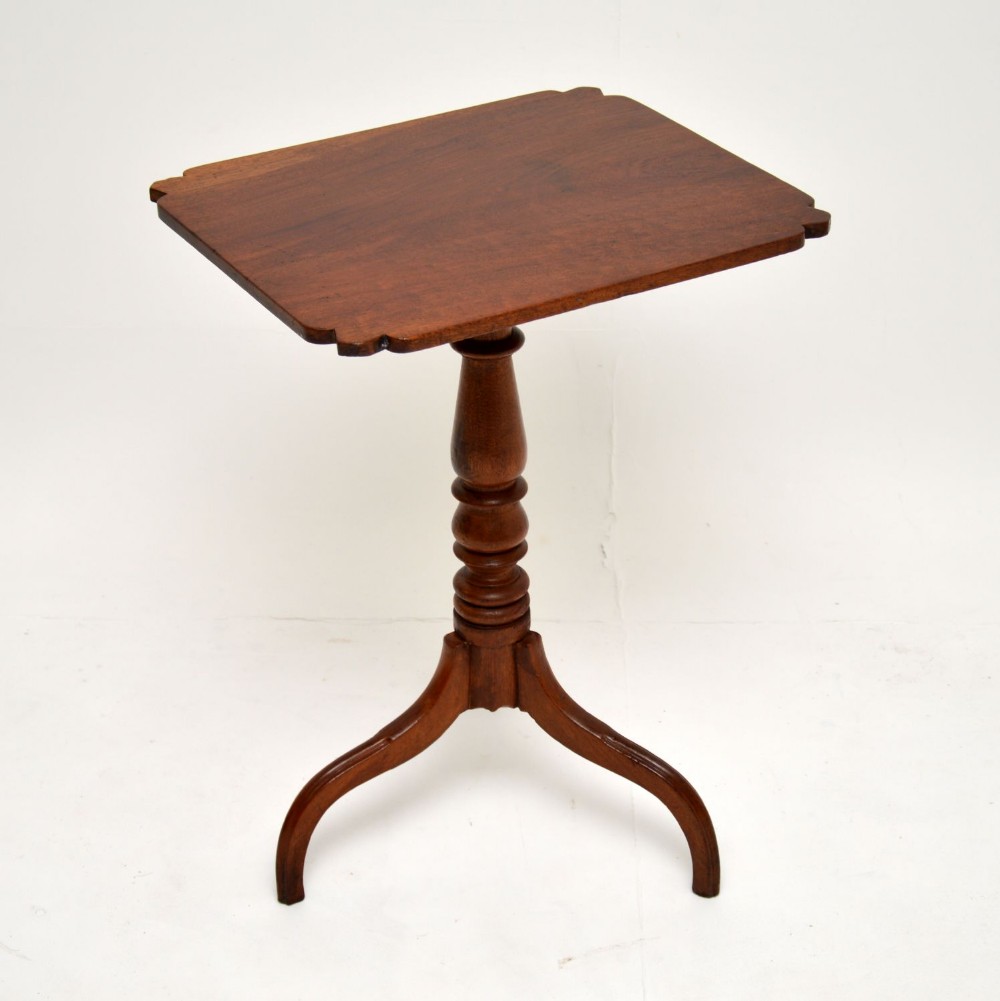 Antique Georgian III Mahogany Occasional Table