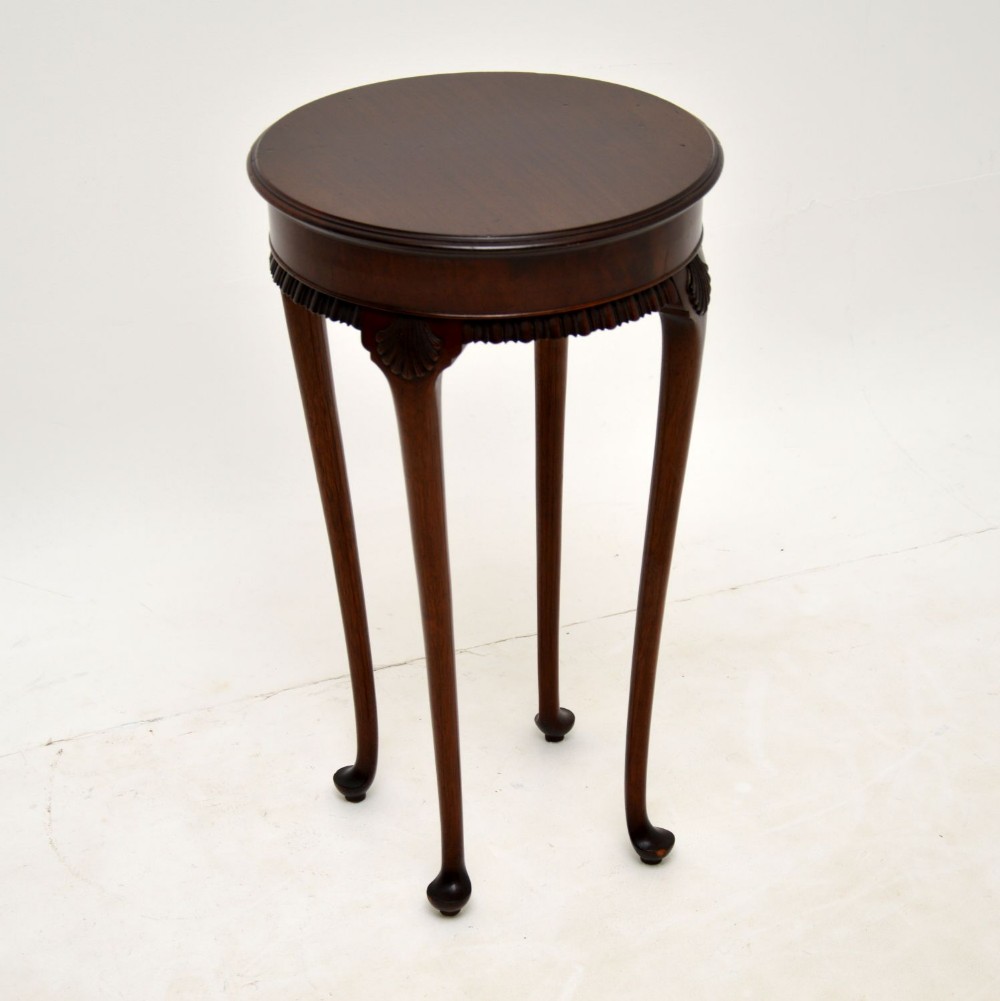 Antique Victorian Mahogany Side Table
