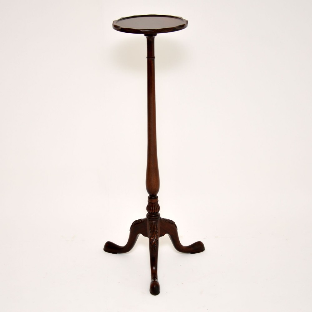 Antique Georgian Mahogany Torchere Stand