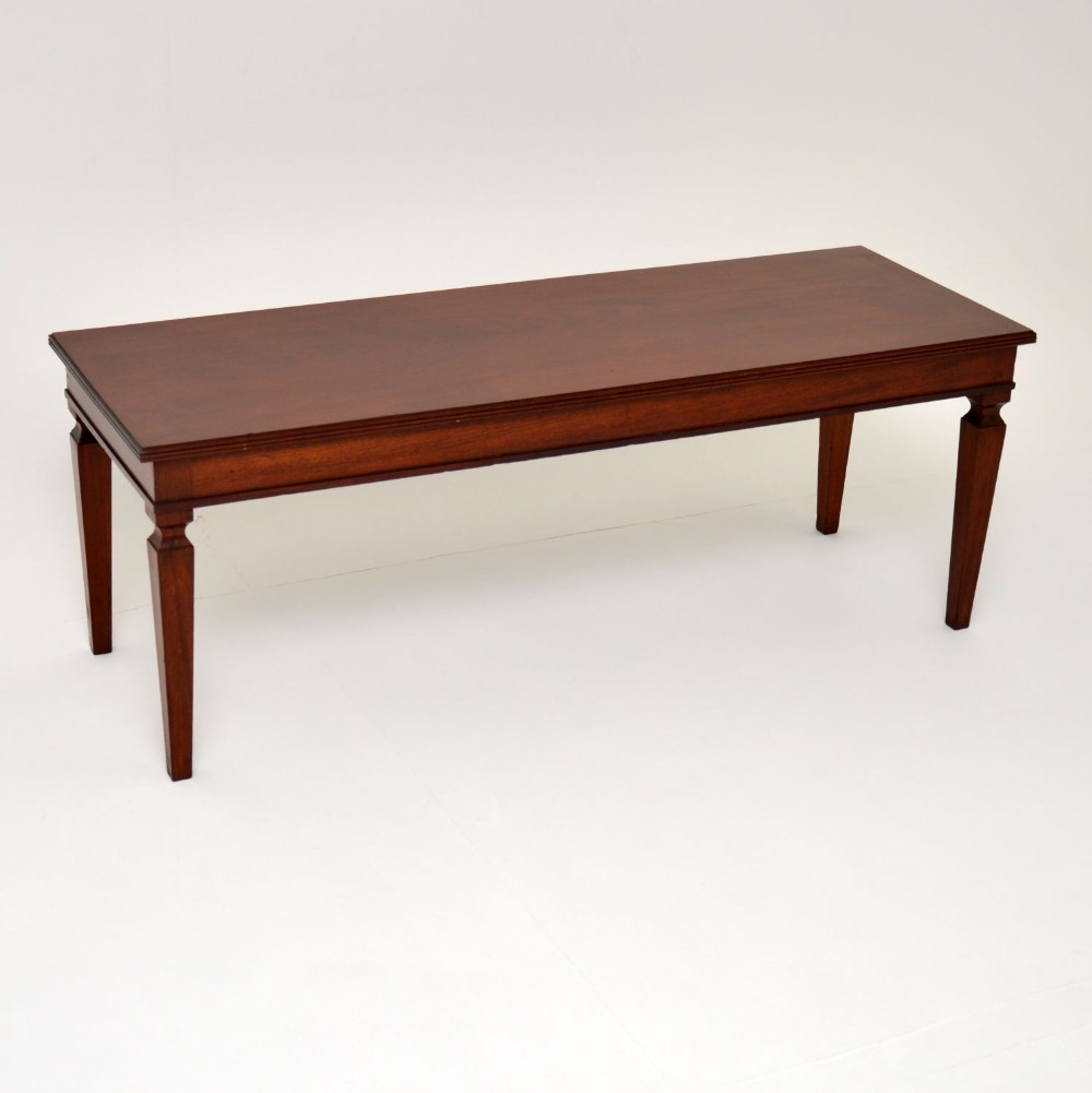 Antique Mahogany Coffee Table