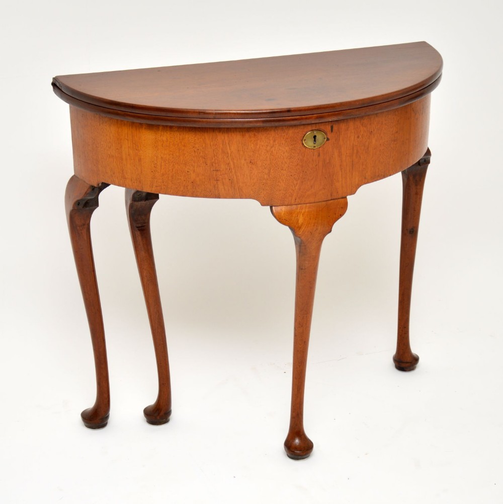 Antique Georgian Mahogany Tea Table