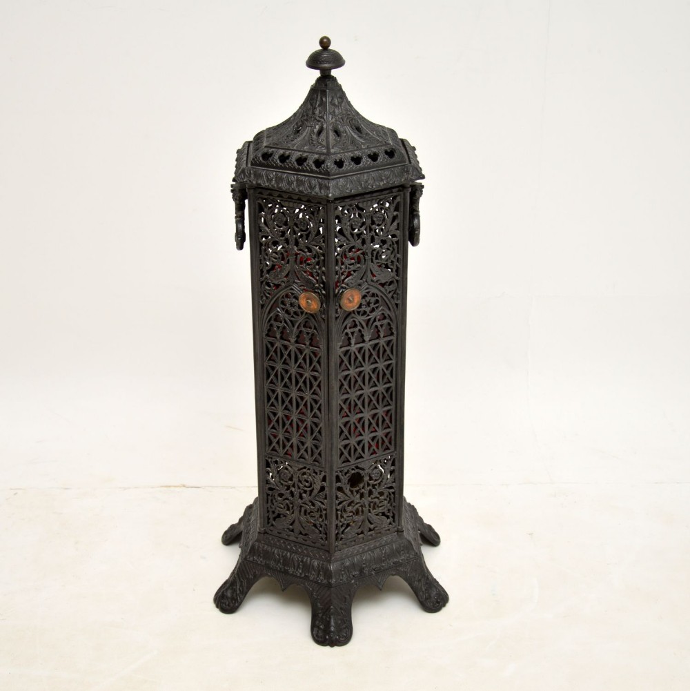 Antique Cast Iron Gas Heater