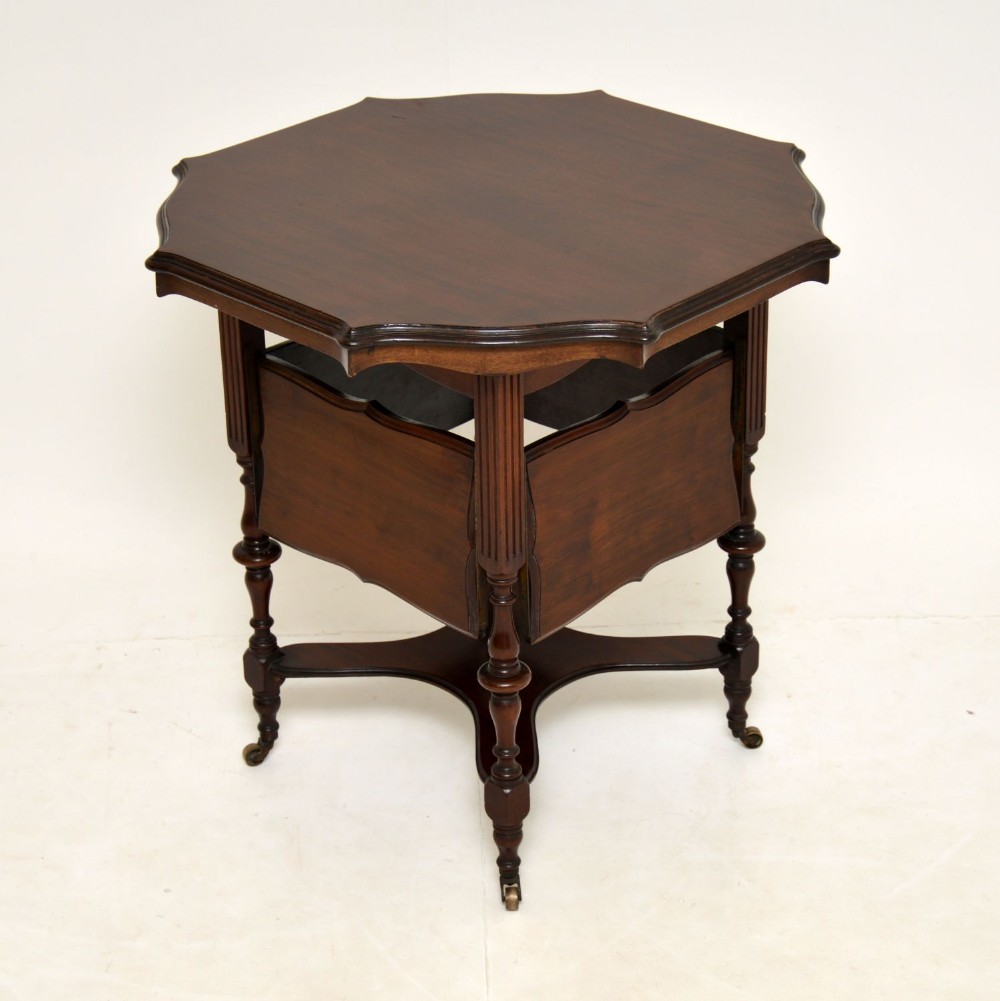Antique Victorian Mahogany Occasional Table
