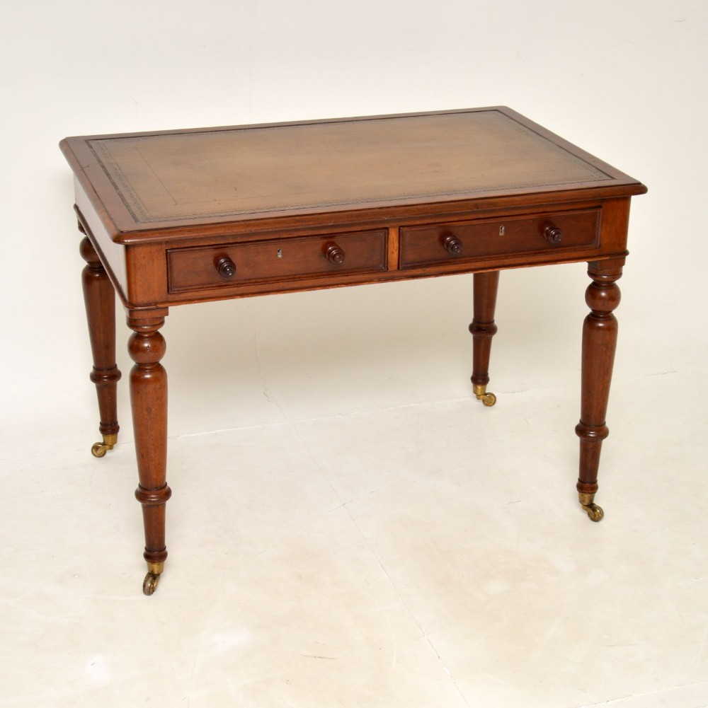 Antique Victorian Mahogany Writing Table